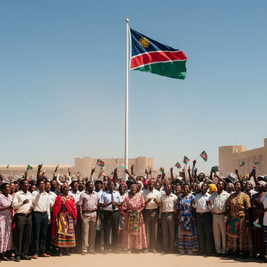 Od kolonije do svobode: zgodba Namibija Foto: Wikimedia / Javna domena