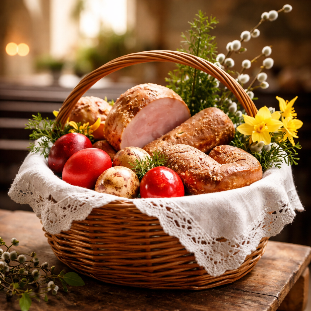 velikonočna košarica