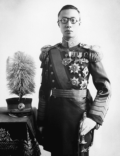 Portret zadnjega kitajskega cesarja Pu Yija - Foto: Wikimedia / Javna domena