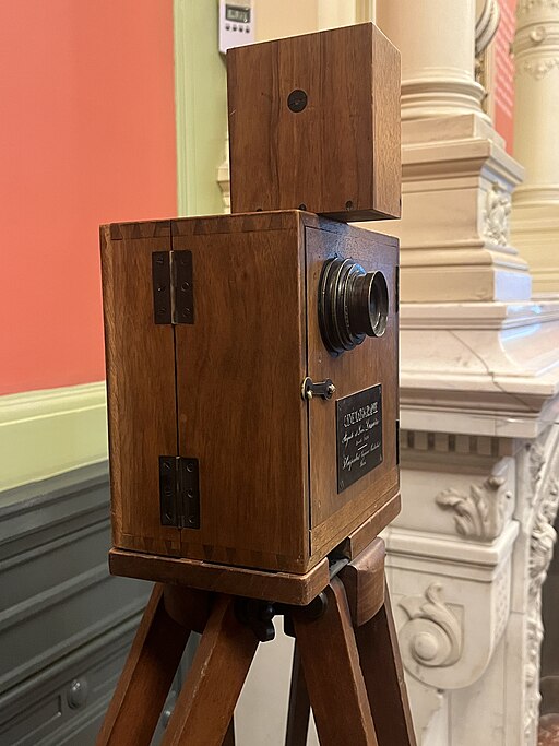 Cinématographe Lumière z opremo za snemanje