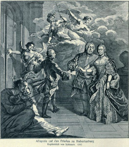 Alegorija miru v Hubertusburgu - Foto / Javna domena