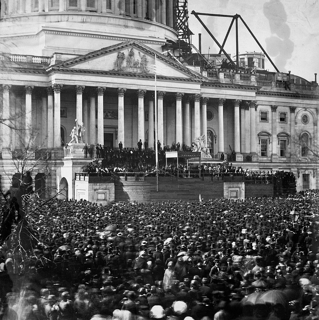 Abraham Lincoln med prisego 1861 - Foto: Wikimedia / Javna domena
