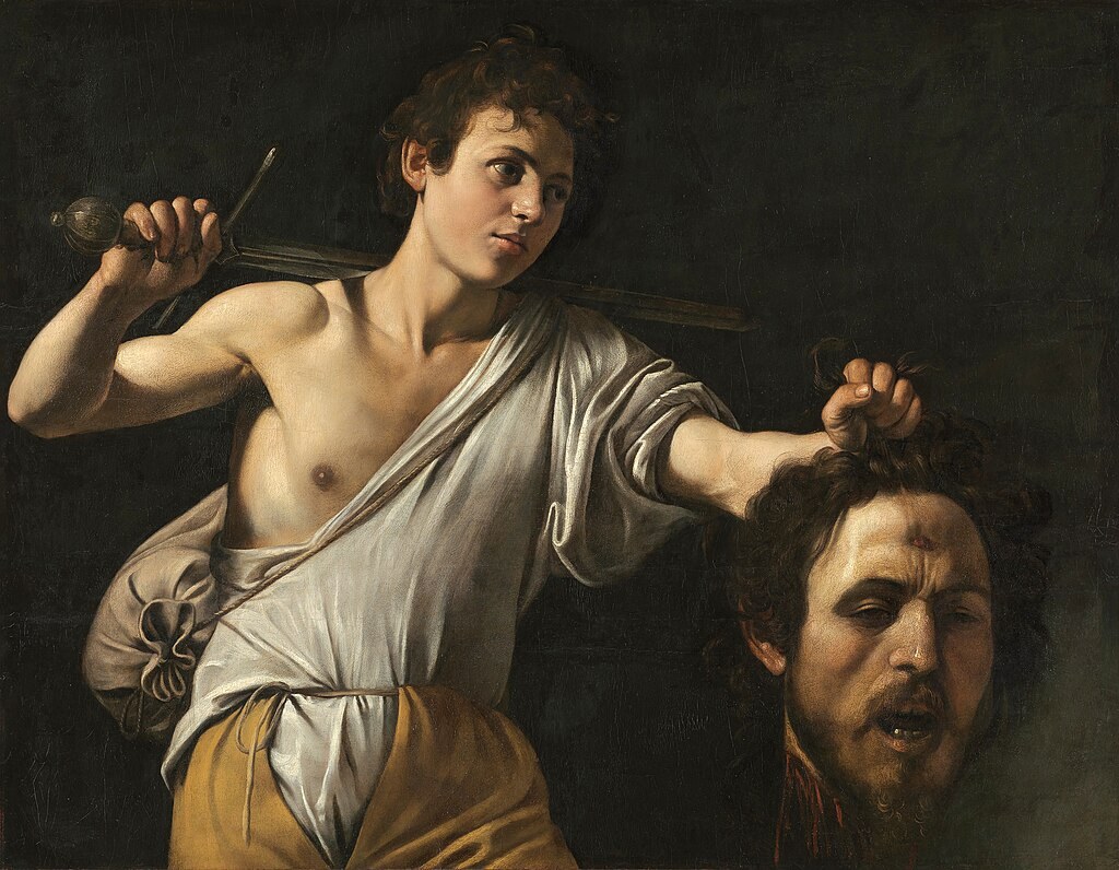 Caravaggio David z glavo Goljata Dunaj - Foto: Caravaggio Wikimedia / Javna domena