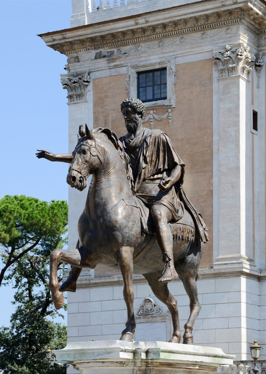 Marcus Aurelius na Kapitolskem griču - Foto: Alvesgaspar Wikimedia / Javna domena