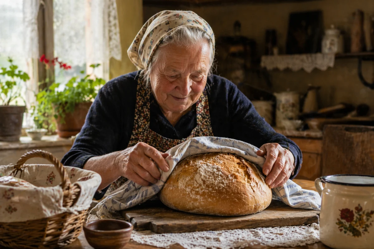 Babice SO VEDELE nekaj, kar smo danes pozabili! Tako bo vaš kruh ostal mehak še več dni