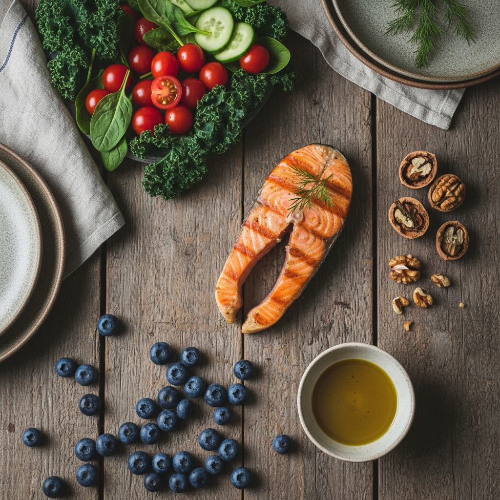 Borovnice, oreščki in zelenjava proti vnetjem- Foto: Ilustracijska slika