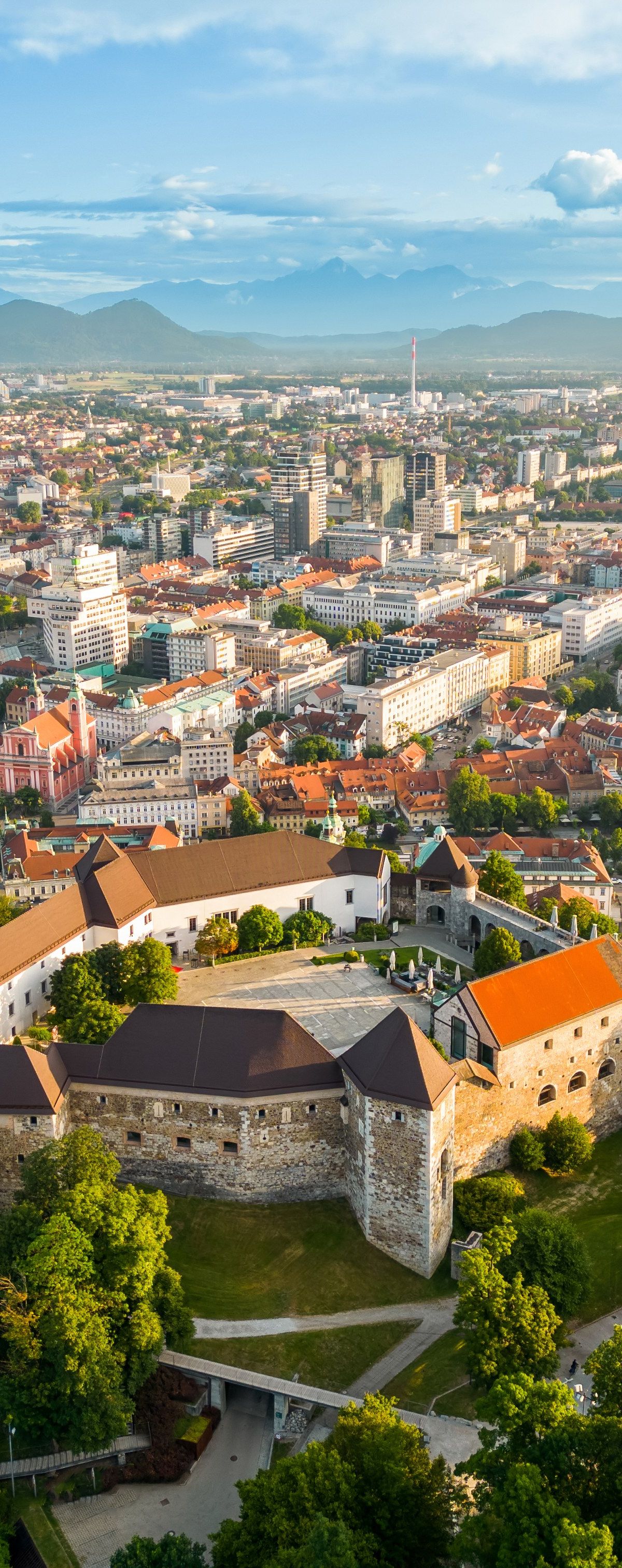 Pogled na Ljubljano - Foto: Freepik
