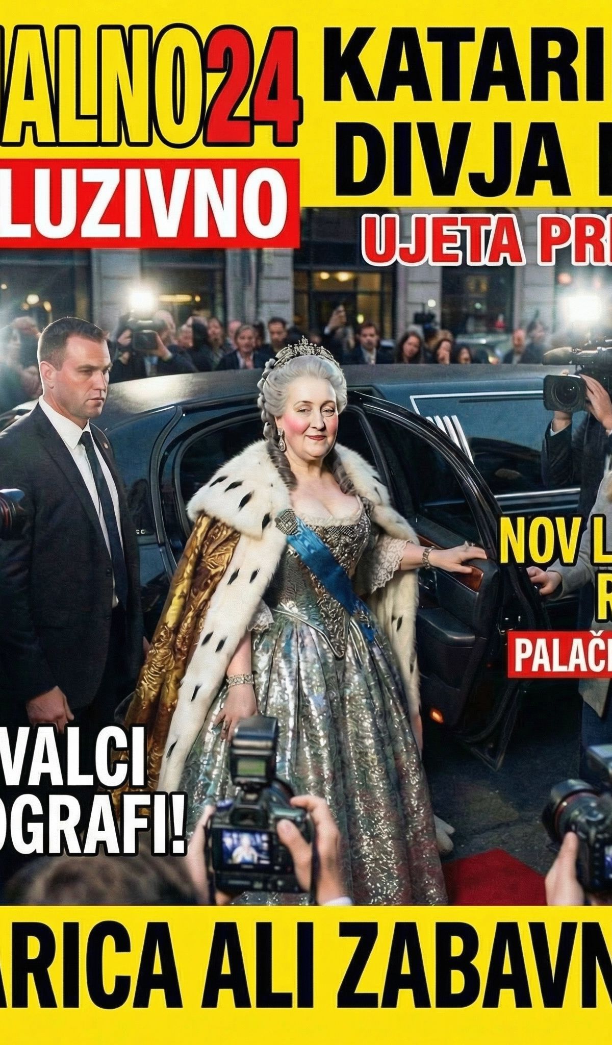 Katarina Velika bi bila danes zagotovo na naslovnicah vseh tabloidov - iIustrativna slika