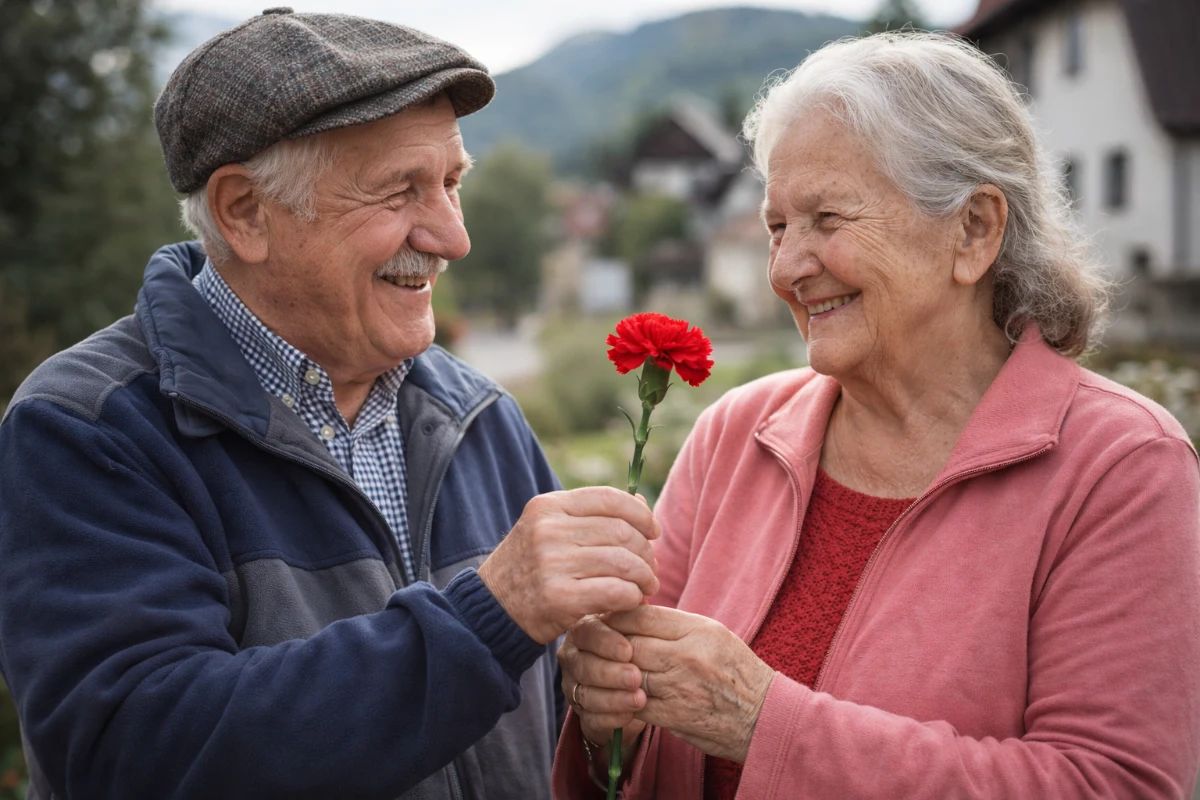 Rdeči nageljni ob praznovanju dneva žena 8. marca - Foto: Ilustracijska slika
