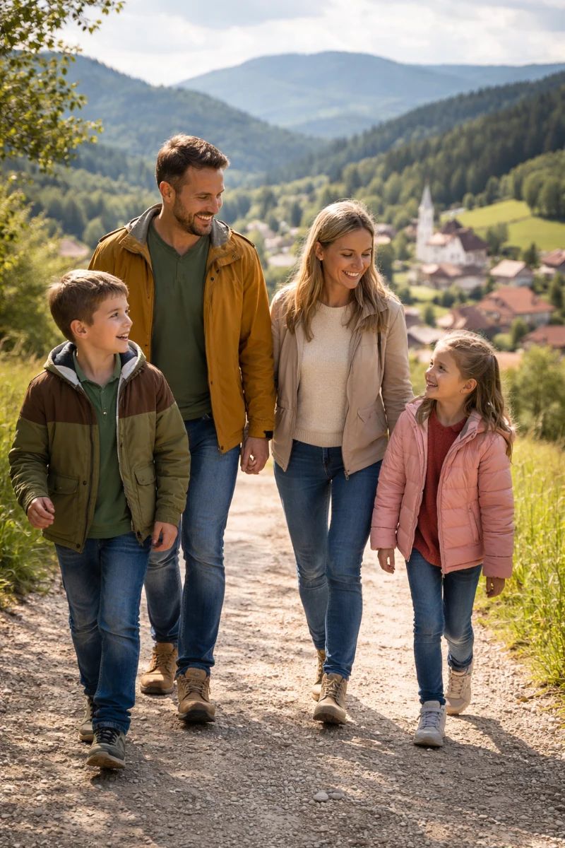 Marsikateri nedeljski sprehod vodi po gozdnih poteh ali na bližnji hrib - Foto: Freepik