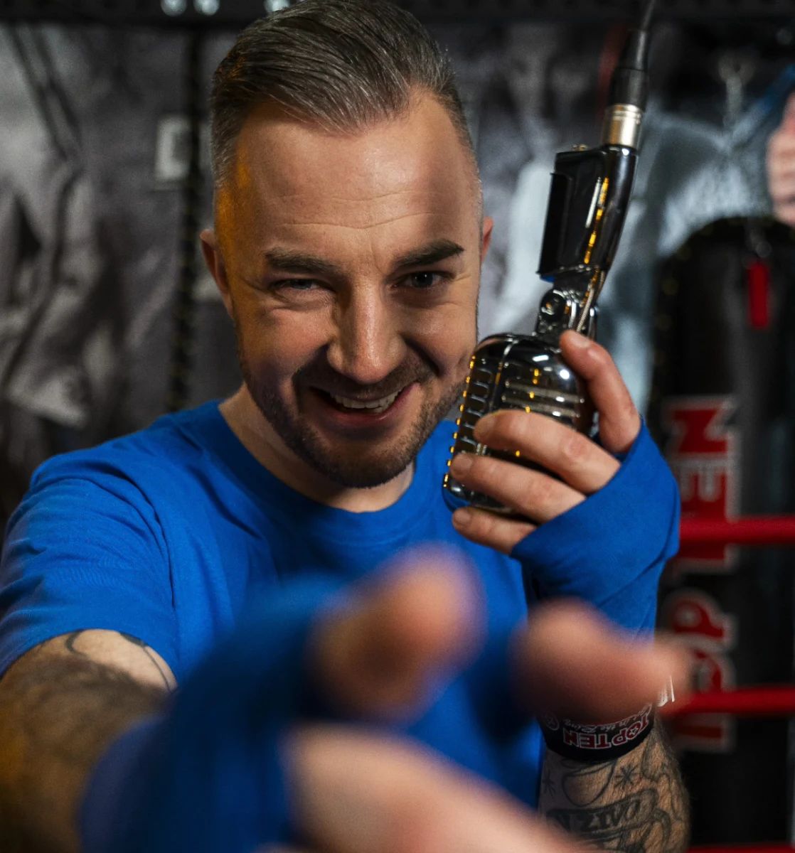 Dejan Krajnc predstavlja novo pesem Aleksandra - Foto: Facebook/Dejan Krajnc