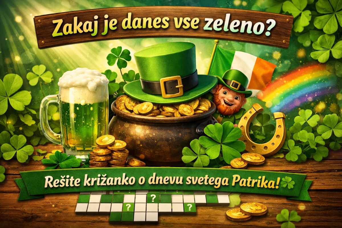 Križanka sveti Patrik