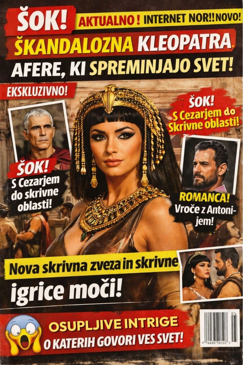 Kleopatra z zapeljivostjo obvladovala imperije - ilustrativna slika