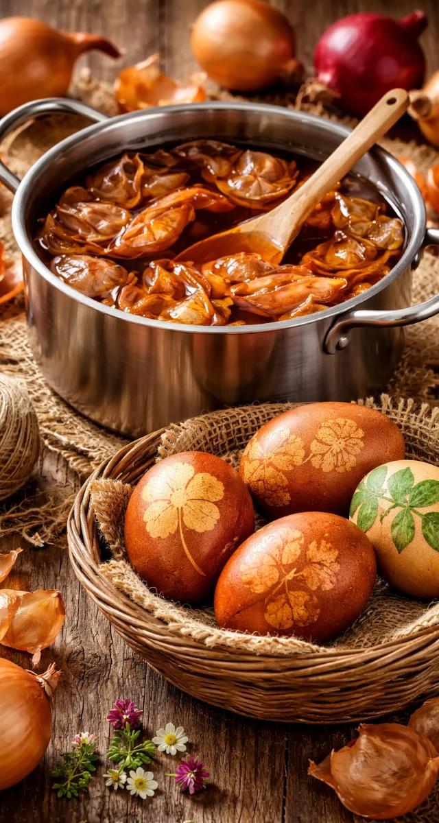 Že zbirate čebulne olupke? Brez tega nekoč ni bilo velike noči