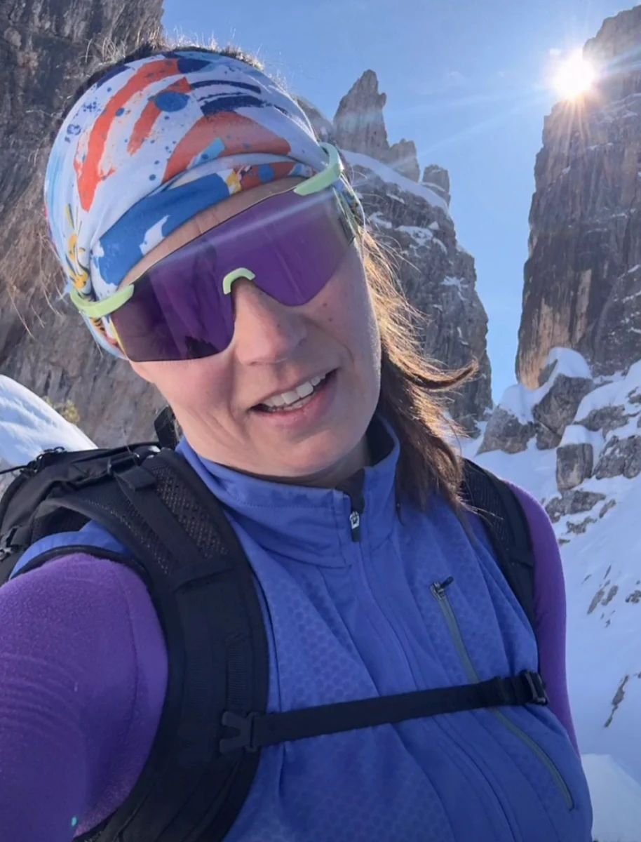 Tina Maze med vrhovi združuje naravo, gibanje in povezanost - Foto: Facebook/Tina Maze