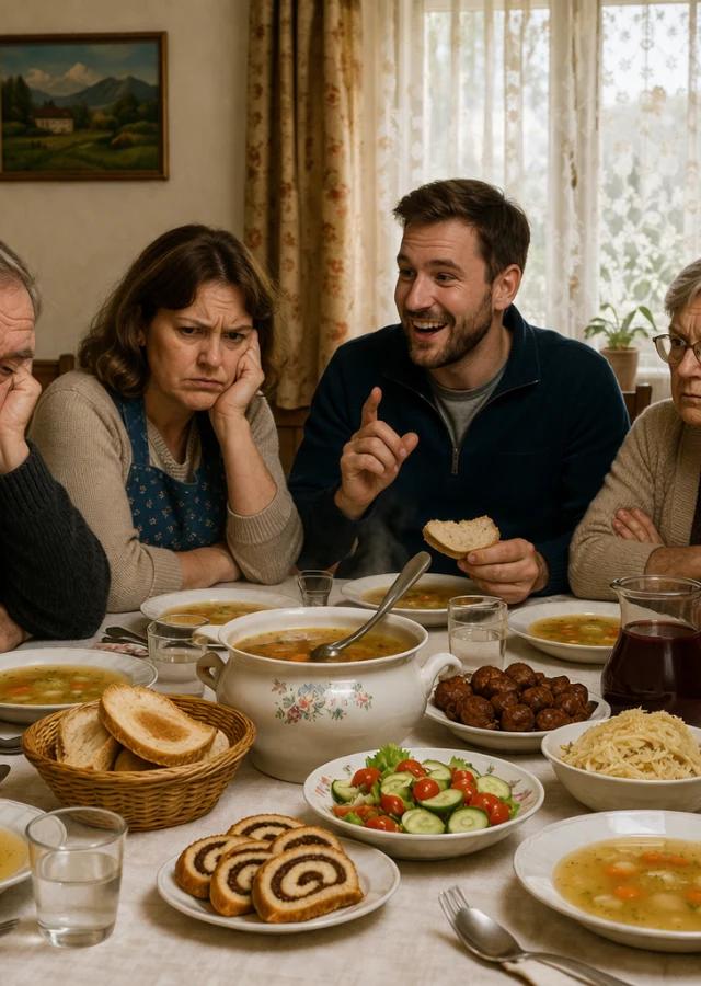 Nikakor ne izrecite te "čarobne" besede če želite ohraniti mir pri nedeljskem kosilu! Slovenci ob tem izgubijo živce v 3 sekundah