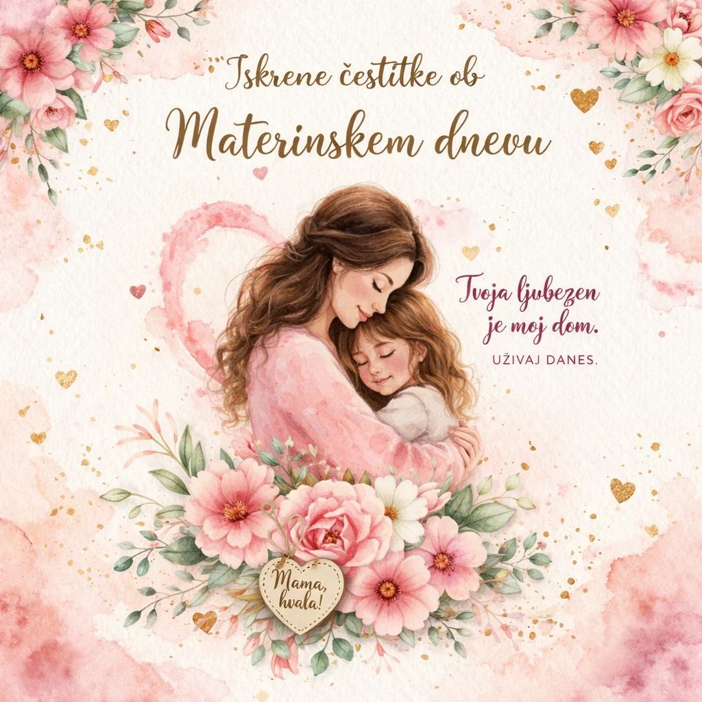 Ob materinskem dnevu so se javili številni znani Slovenci