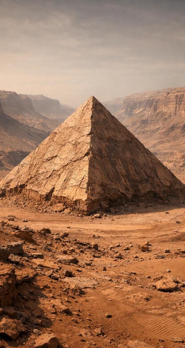 ŠOK IZ MARSA: skrivnostna “popolna piramida” sprožila teorije o izgubljeni civilizaciji!