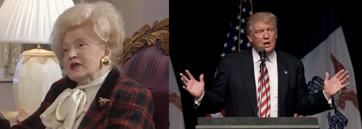 Mary Anne MacLeod Trump in Donald Trump neverjetna podobnost