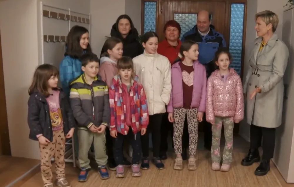 Družina Majdič iz Delovne akcije