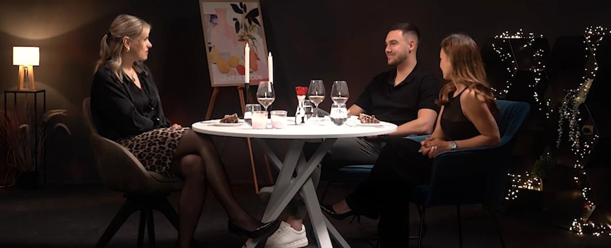 Kaja Casar in Karlo Godec med skupnim intervjujem o svoji zvezi