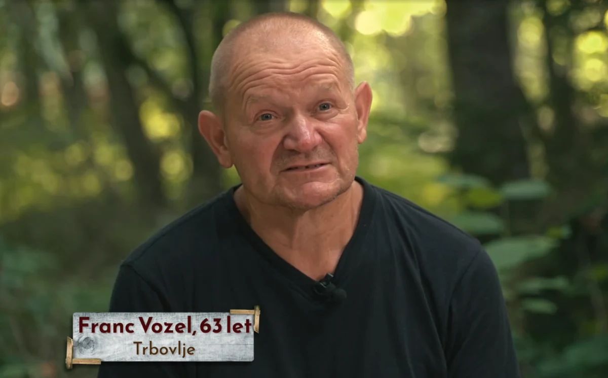 Franc v Kmetiji med neposrednim pogovorom v kamero, ko razlaga svojo odločitev na tržnici - Voyo/posnetek zaslona