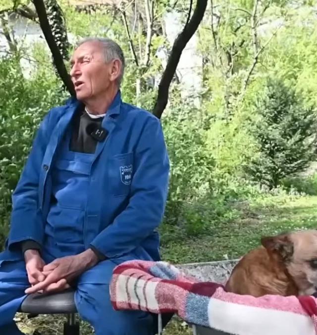 PRAVA ljubezen: Upokojenec Ivica svojega kužka Bobija prevaža v samokolnici, ker ta ne more več hoditi