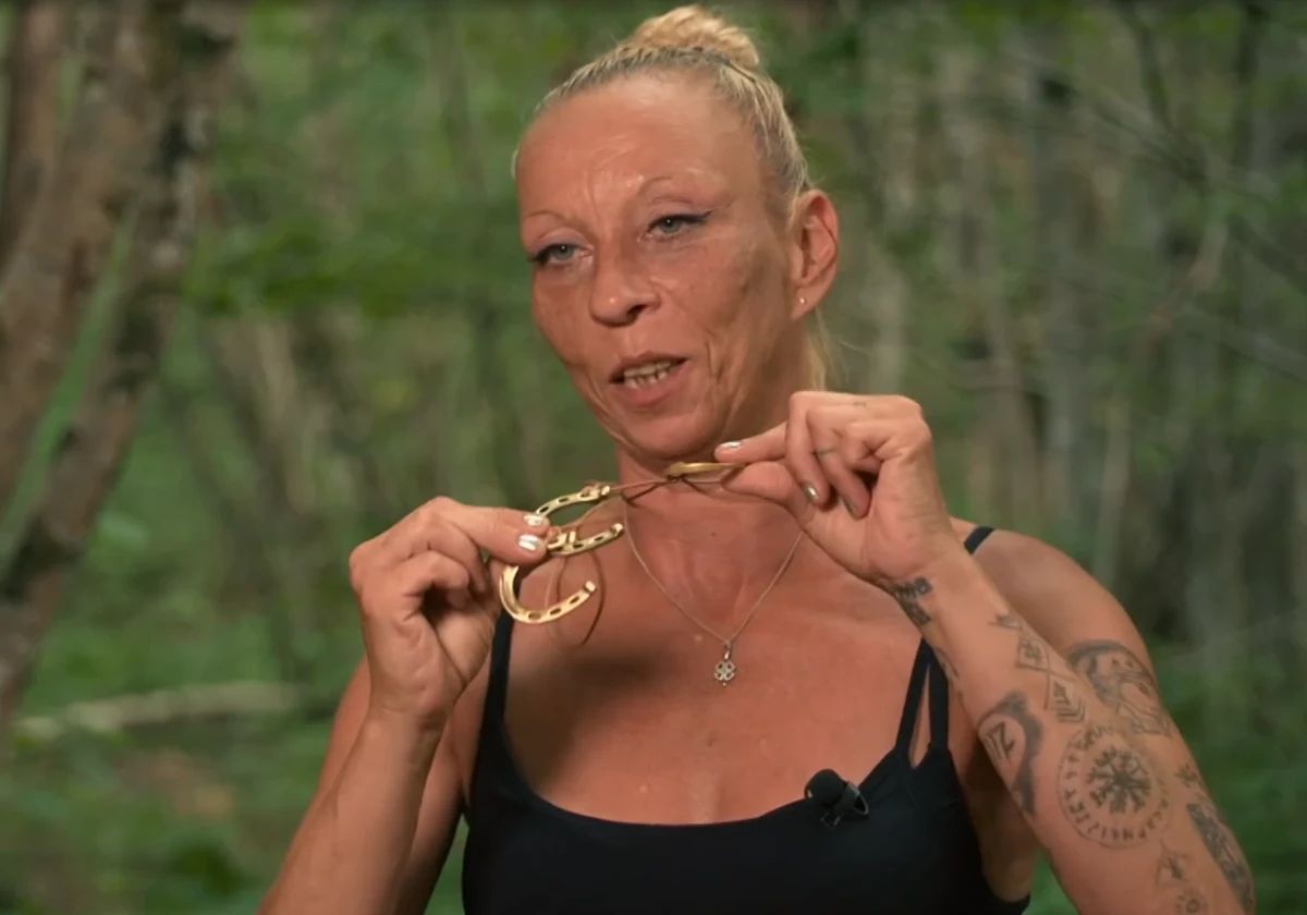 Aleksandra nasmejana in vidno vesela po zmagi - Voyo/posnetek zaslona