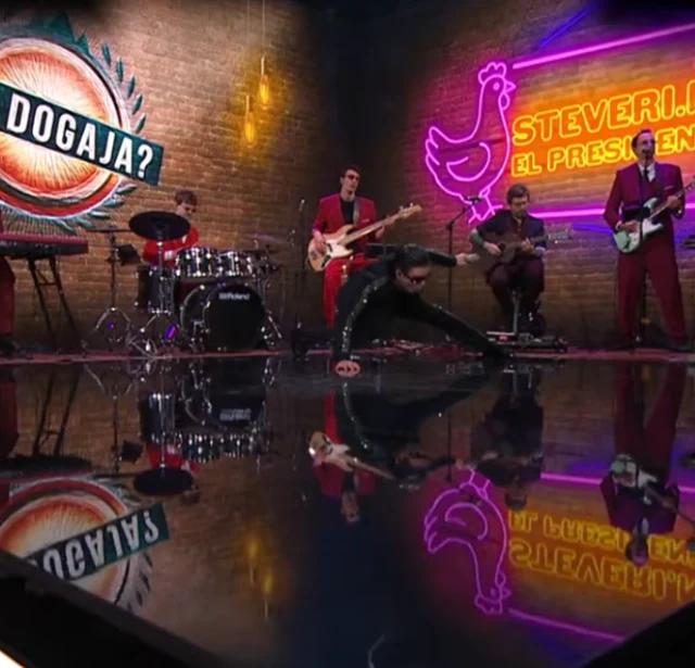 Stevanoviću zapeli “El Presidento” – to, kar je sledilo, je nasmejalo (in šokiralo) gledalce