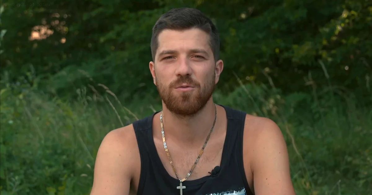 Gregorjevo poslovilno sporočilo na Kmetiji/VOYO posnetek zaslona