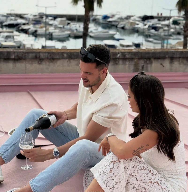 Kaja Casar in Karlo Godec /Instagram