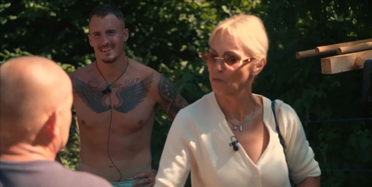 Igorjeva mama v oddaji Kmetija /VOYO posnetek zaslona 